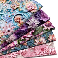 Vente en gros de tissus microfibres 100% polyester tissés, imprimés pigmentaires, blanchis, respirants et absorbants, pour ensembles de literie et textiles de maison