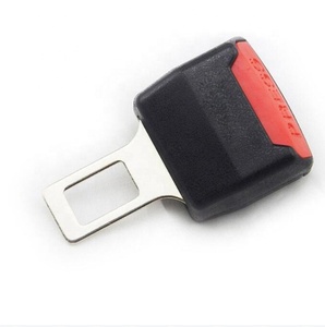 Boucle de ceinture de siège de voiture universelle noir, en plastique, pour sécurité, attache à Clip, vente en gros, 10 pièces - Product Image 1