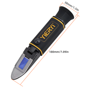 Réfractomètre Yieryi <span class=keywords><strong>Brix</strong></span> pour la mesure de la teneur en sucre des fruits (plage de 0 à 32%) - Product Image 3