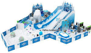 Aire de <span class=keywords><strong>jeux</strong></span> intérieure sur le thème du snowboard, équipement de terrain de <span class=keywords><strong>jeux</strong></span> souple personnalisé pour enfants avec piscine à balles et manège - Product Image 5