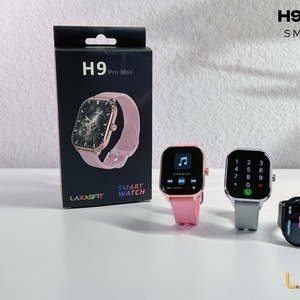 H9promax Grande Tela Relógio Inteligente para Chamada <span class=keywords><strong>Bluetooth</strong></span> Jogo Novo Display do Sistema <span class=keywords><strong>Android</strong></span> Multilingual Silicone Band - Product Image 2