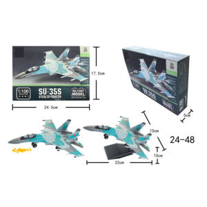 1/100 Air Force Su-35s <span class=keywords><strong>avion</strong></span> <span class=keywords><strong>Combat</strong></span> combattant Jet jouet <span class=keywords><strong>avion</strong></span> guerre moderne militaire Aviation Collection modèle bloc <span class=keywords><strong>de</strong></span> construction - Product Image 2