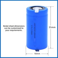 Batterie au lithium rechargeable Weixin 18350 37V pour l'électronique grand public, tondeuses à cheveux, rasoirs électriques, origine Chine -1060