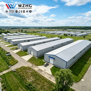 ศูนย์จัดเก็บโลจิสติกส์ขนาด 100x200 ฟุต ประสิทธิภาพการใช้พลังงานสูง ผู้ผลิตขายส่งตามสั่ง โครงสร้างโลหะเชิงพาณิชย์ - Product Image 1