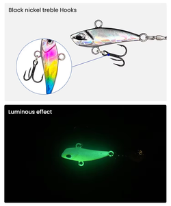Leurre de pêche de haute qualité VIB appât rotatif métal Vibe leurre <span class=keywords><strong>Spinner</strong></span> métal jigging Jigbait leurre - Product Image 3