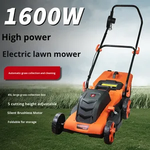 Hochleistungs-1600W-Lithium-Akku Bürstenloser Motor Garten Hof Schiebe-Elektro-Rasenmäher Leiser Unkrautvernichter Automatisch - Product Image 2