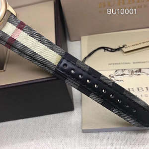 Bracelet de montre en nylon de luxe fait main, bracelets interchangeables colorés, mouvement à quartz, boîtier de 5 mm d'épaisseur, analogique, tissu doré - Product Image 4