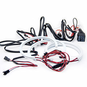 4pcs LED <span class=keywords><strong>Angel</strong></span> <span class=keywords><strong>Eyes</strong></span> Halo Cotton Light pour E46 E39 E38 <span class=keywords><strong>E36</strong></span> SMD Error Free LED SMD <span class=keywords><strong>Angel</strong></span> <span class=keywords><strong>Eyes</strong></span> Headlight Rings - Product Image 3