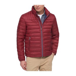 Chaqueta acolchada informal personalizada para hombre con capucha, poliéster de nailon de invierno, técnicas lavadas, diseño elegante - Product Image 4