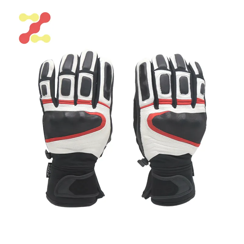 Newest Custom riding cycling leather bike gloves winter race gloves