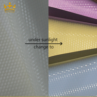 Tissu en cuir PU imperméable, résistant à l'abrasion, anti-moisissure, à changement de couleur par rayonnement ultraviolet, pour sacs, nœuds pour cheveux, chaussures