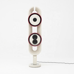 Enceinte Hi-Fi sur pied Art Concept, enceinte stéréo verticale haut de gamme en bois massif pour salon, villa, home cinéma - Product Image 1