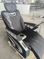 Asiento de Coche Multifuncional con Pantalla Táctil Inteligente, Cajón y Personalizable, de Fibra de Carbono