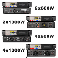 Amplificateur KA1000 Amplificateur de puissance audio professionnel 1000 Watts Amplificateur de puissance 4x1000w à vendre