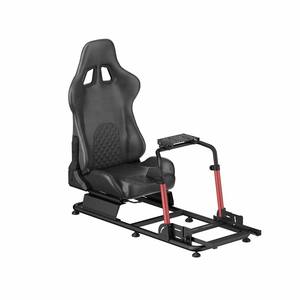 Cockpit de simulation de course entièrement réglable LRS17-BS01, cadre de conduite de simulation de course pliable pour PS4 PS5 Fanatec Logitech G29 G920 - Product Image 4
