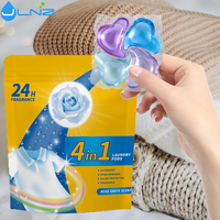 Lessives liquides en perles 3-en-1 jetables de 10g pour le lavage des vêtements de bébé (OEM)