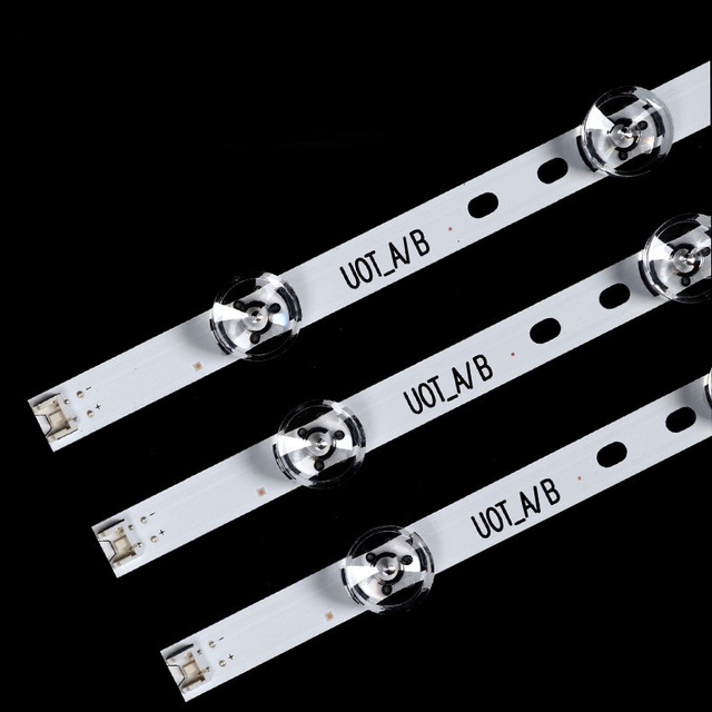 HX-NO.12 3PCS/set Aluminum LED TV Backlight Strip with IP33 Rating and 50000 Hours Lifespan for 32LB 32LN5700-CB 32LN519C