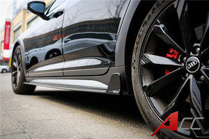 Nuovo prodotto kit corpo in fibra di carbonio per <span class=keywords><strong>Audi</strong></span> <span class=keywords><strong>A6</strong></span> <span class=keywords><strong>AllRoad</strong></span> <span class=keywords><strong>A6</strong></span> <span class=keywords><strong>Allroad</strong></span> gonna laterale spoiler diffusore pala anteriore in fibra di carbonio - Product Image 5