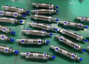 Customized Bore 32mm Stroke 50mm MA Series Double Acting Stainless Steel Mini Pneumatic Cylinder