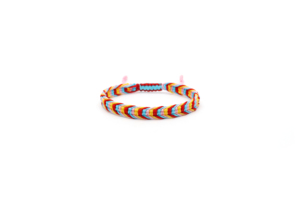 Bracelet d'amitié bohème tressé à la main, style spirituel, avec logo personnalisable, cordon coloré réglable, unisexe <span class=keywords><strong>VIYA</strong></span> - Product Image 6