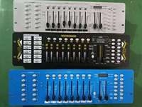 Console de contrôle d'éclairage DMX512 192 canaux pour éclairage de scène, DJ, club, événement