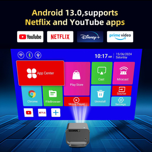 <span class=keywords><strong>Proyector</strong></span> de Videojuegos y Cine en Casa Inteligente P20 Pro, Android 13, Full HD 1080P, Compatible con 4K, LED, Enfoque Automático, Keystone Automático, <span class=keywords><strong>Proyector</strong></span> <span class=keywords><strong>Freestyle</strong></span> - Product Image 6