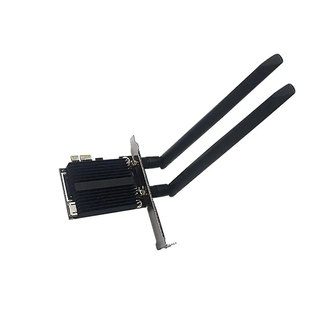 WIFI7 PCIE Adapter 8774Mbps 2.4G/5G/6GHz Desktop Wireless Network Card for Win11