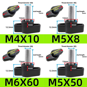 <span class=keywords><strong>Tornillo</strong></span> de <span class=keywords><strong>mariposa</strong></span> M4 M5 M6, <span class=keywords><strong>tornillo</strong></span> de <span class=keywords><strong>mariposa</strong></span> de acero cincado con cabeza de ala, <span class=keywords><strong>tornillo</strong></span> de <span class=keywords><strong>mariposa</strong></span> con mango de plástico, <span class=keywords><strong>tornillo</strong></span> de fijación ajustable - Product Image 3