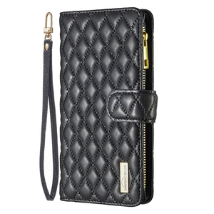 Funda con diseño de cremallera para <span class=keywords><strong>Moto</strong></span> G32 4G Realme C30, funda con tapa de PU multifunción - Product Image 2