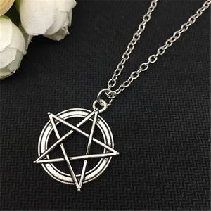 Collar de Cadena Chapado en Oro de <span class=keywords><strong>Fullmetal</strong></span> <span class=keywords><strong>Alchemist</strong></span>, Colgante de Círculo de Homunculus, Regalo para Hombres y Mujeres, Joyería de Anime, Accesorios, Collar - Product Image 3