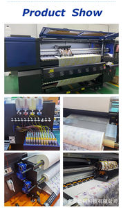 Цифровой текстильный принтер 1,9 м, принтер для печати флагов, баннеров, полиэфирных тканей, струйный роликовый сублимационный принтер - Product Image 3