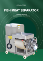 Machine industrielle automatique de récolte de viande de poisson, dispositif de traitement des filets de poisson et de pulvérisation de chair de crabe