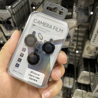 Film de Protection d'Objectif pour Caméra Compatible iPhone 13 14 15 16 17 Pro Max et Téléphones Samsung Galaxy Anti-Rayures HD Transparent