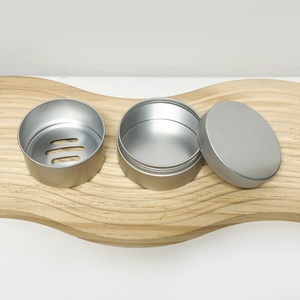 กล่องใส่สบู่อะลูมิเนียมพรีเมียม กันน้ำ สำหรับห้องน้ำ พร้อมถาดรองน้ำ - Product Image 2
