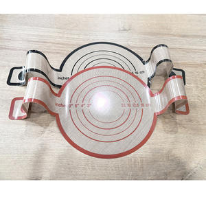 Lot de 160 supports de cuisson ovales et ronds en silicone épais, antiadhésifs et réutilisables, pour four à pain hollandais avec longue poignée - Product Image 4