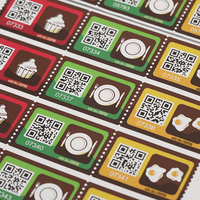 Logotipo impreso personalizado Impresión de datos variables Número de serie Etiquetas de código de barras Pegatinas Número de seguridad aleatorio Hoja de pegatinas de código de barras Qr
