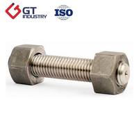DIN 975 Threaded Rod M6 M8 M10 M12 M16 M20 Stainless Steel 304 Threaded Rod With Nut Washer Complete Fastening Kit