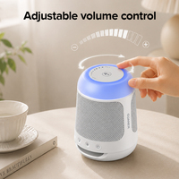 Machine à Sons Apaisants Portable pour le Sommeil avec Projecteur d'Étoiles et Veilleuse pour Bébé et Adulte