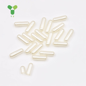 Ys Wit Op Maat Bedrukt Lege Organische Harde Gelatine Biologisch Afbreekbare <span class=keywords><strong>Capsules</strong></span> Separator Shell Maat 000 00 0 1 2 3 - Product Image 5