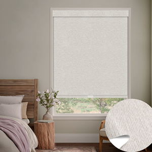 Persiana Enrollable de Poliéster Lisa Inalámbrica SAMADHI con Control Suave Integrado - Product Image 1