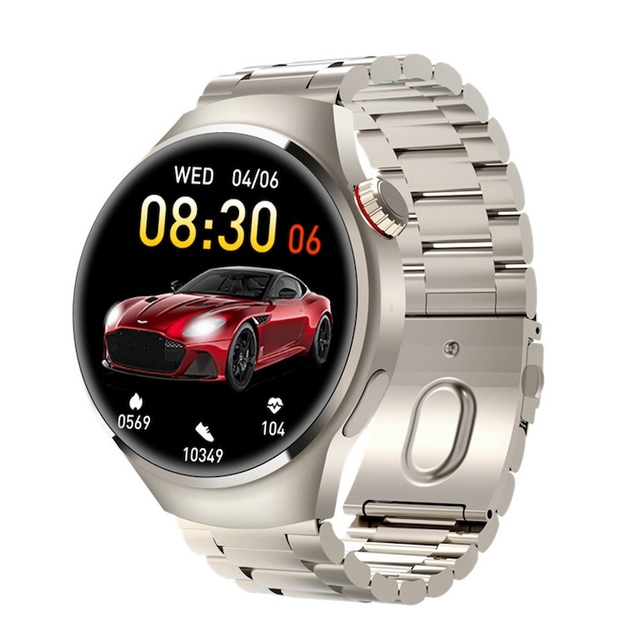 Fashion Smart Watches Connects G7max 1.53inch Full Touch Screen Round Android Relojes Sport Watch Men's Smartwatch G7 Max
