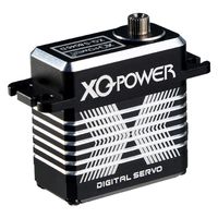 Moteur servo numérique sans balais étanche de taille standard, 77g, 48kg*cm de couple, avec engrenage en titane, pour voiture RC, avion, hélicoptère FXB