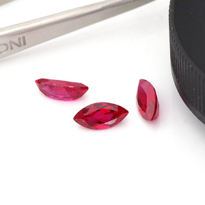New Product Certification: High Quality Laboratory Builds <strong>Ruby</strong> <strong>1</strong>-3 Carat Loose Synthesis <strong>Ruby</strong> Corundum Gemstone - Product Image 5