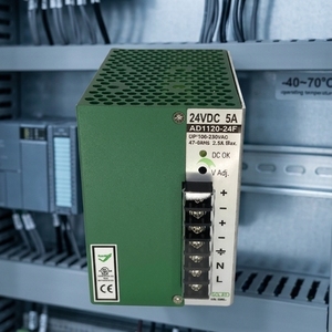 แหล่งจ่ายไฟแบบราง DIN 24v สำหรับระบบอัตโนมัติในอุตสาหกรรม -40~70 องศาเซลเซียส พร้อมระบบป้องกันหลายชั้น ติดตั้งแบบราง DIN - Product Image 1