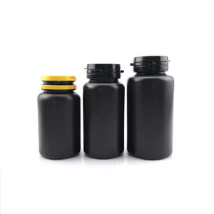 white pill packer bottle wide mouth 100ml for chocolate packing or other hdpe pill bottle tamper evident cap