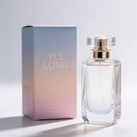 Emballage Boîte d'emballage en papier pour bouteille de parfum Boîte d'emballage cadeau cosmétique solitaire en carton personnalisé pour la Saint-Valentin