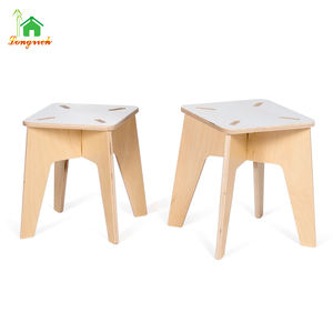 Silla Alta de Madera Moderna para Niños Pequeños, Mecedora y Cochecito para Cocina, Dormitorio y Escuela - Product Image 5