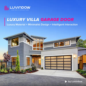 높은 단열 및 도난 방지 성능을 갖춘 결합 된 알루미늄 차고 문 자동 가정용 차고 문 - Product Image 4