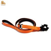 Ensemble collier et laisse tactiques épaissis pour chien, en nylon, avec pochette, réglable, robuste, sportif, tendance, à libération rapide, pour grands chiens