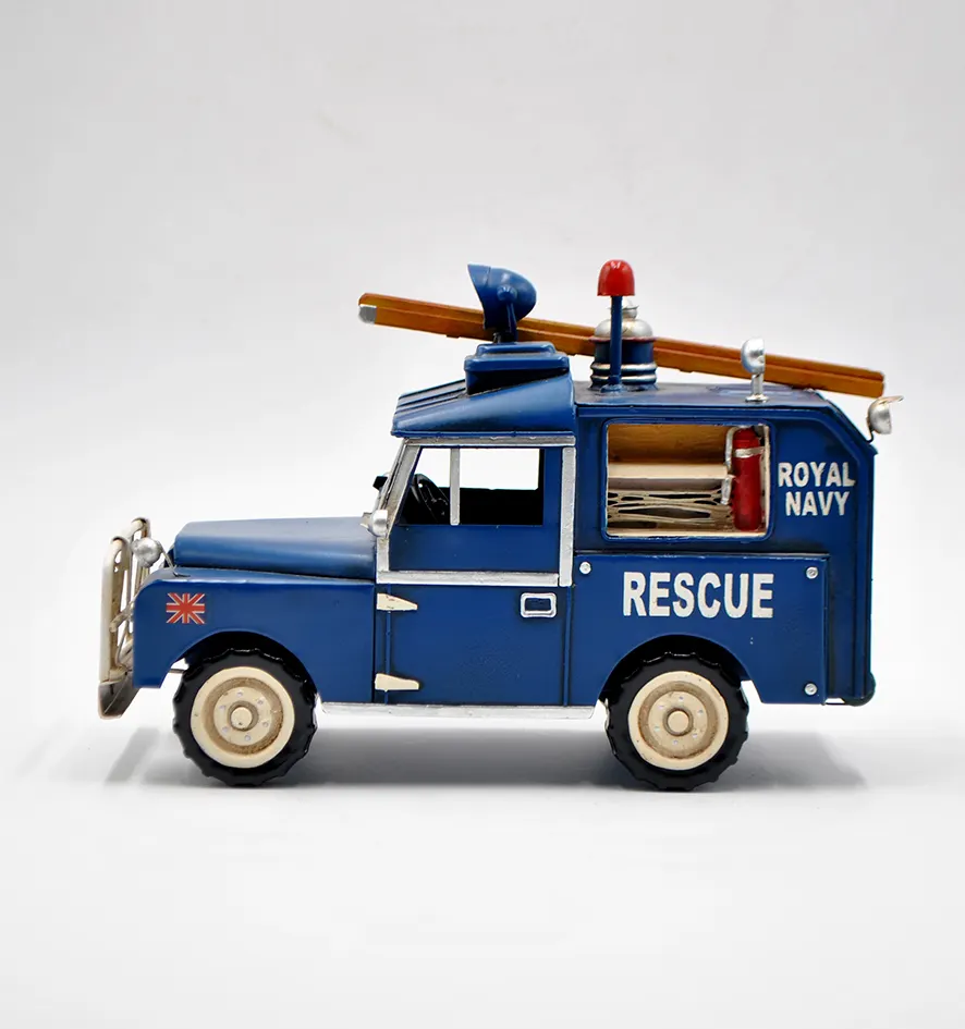 Modello di camion decorazioni per la casa arte e artigianato di emergenza di soccorso antincendio vchicle camion di emergenza camion di emergenza tender di emergenza